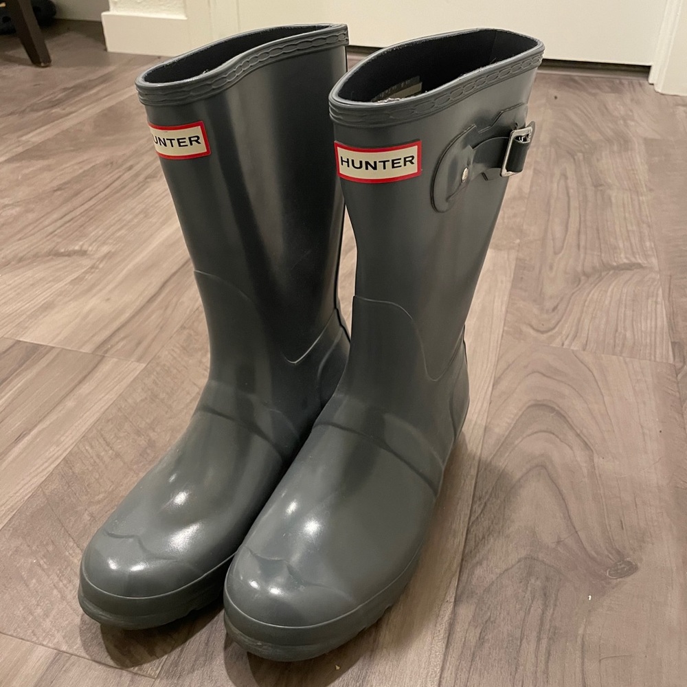 Grey Hunter Boots